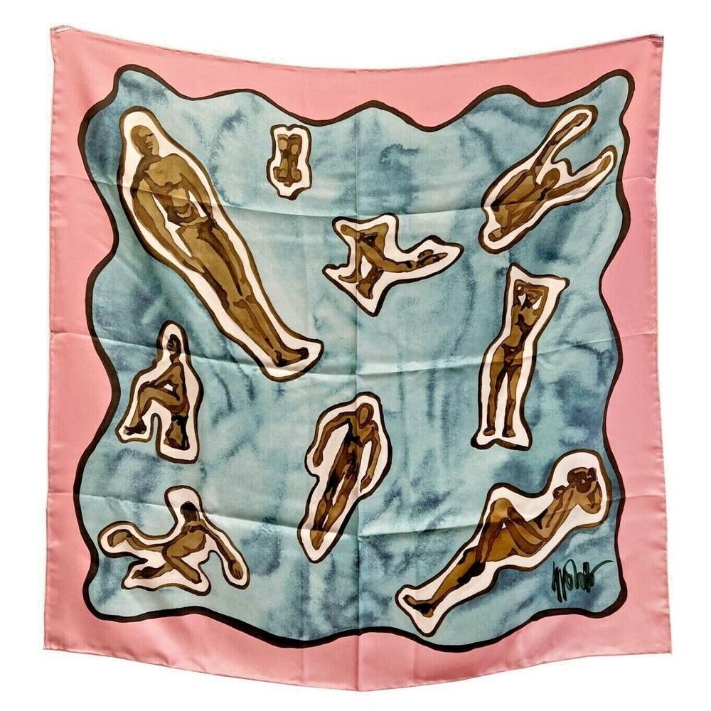 Ippolita Abstract Print Silk Square Designer Scarf